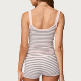 Lillian Striped Knit Tank Top