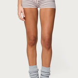 Lillian Striped Knit Shorts