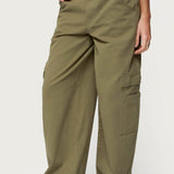Jadah Low Rise Baggy Cargo Trousers