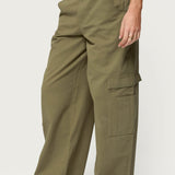 Jadah Low Rise Baggy Cargo Trousers
