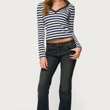 Solly Striped Long Sleeve T Shirt