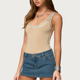 Amaia Studded Bodysuit