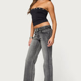 Dahna Grommet Tube Top