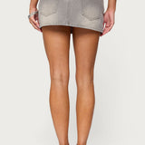 Chiara Denim Micro Skirt