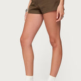 Karla Pleated Tailored Micro Shorts