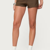 Karla Pleated Tailored Micro Shorts