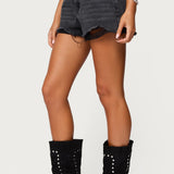Fern Mid Rise Denim Shorts
