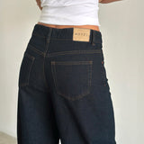 High Rise Barrel Jean in Indigo