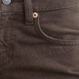 Low Rise Parallel Jeans in Dark Chocolate