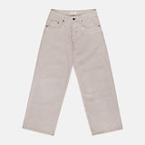 Low Rise Roomy Jeans in Pebble