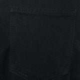 Low Rise Roomy Jeans in Rinse Black