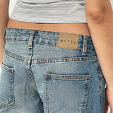 Low Rise Roomy Jeans in Vintage Bleach