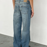 Low Rise Roomy Jeans in Vintage Bleach