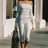 Rocio Foldover Capri Trousers