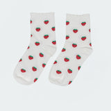 Strawberry Frill Socks
