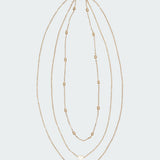 Secrets Layered Lock Necklace