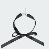 Satin Bow Choker