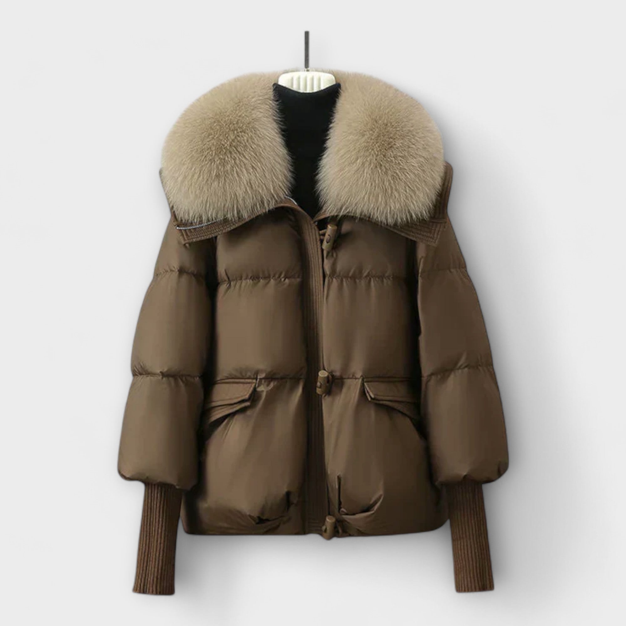 Lusina - Elegant Fur Jacket