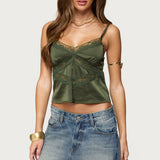 Tamar Satin Effect Tank Top