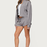 Roshelle Tailored Micro Shorts