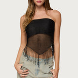 Fringed Waist Scarf