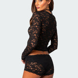 Estella Sheer Lace Top