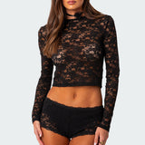 Estella Sheer Lace Top