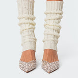 Cable Knit Leg Warmers